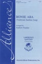 Bonse Aba SATB choral sheet music cover